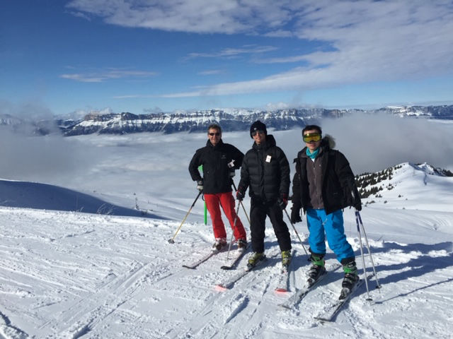 Skiing